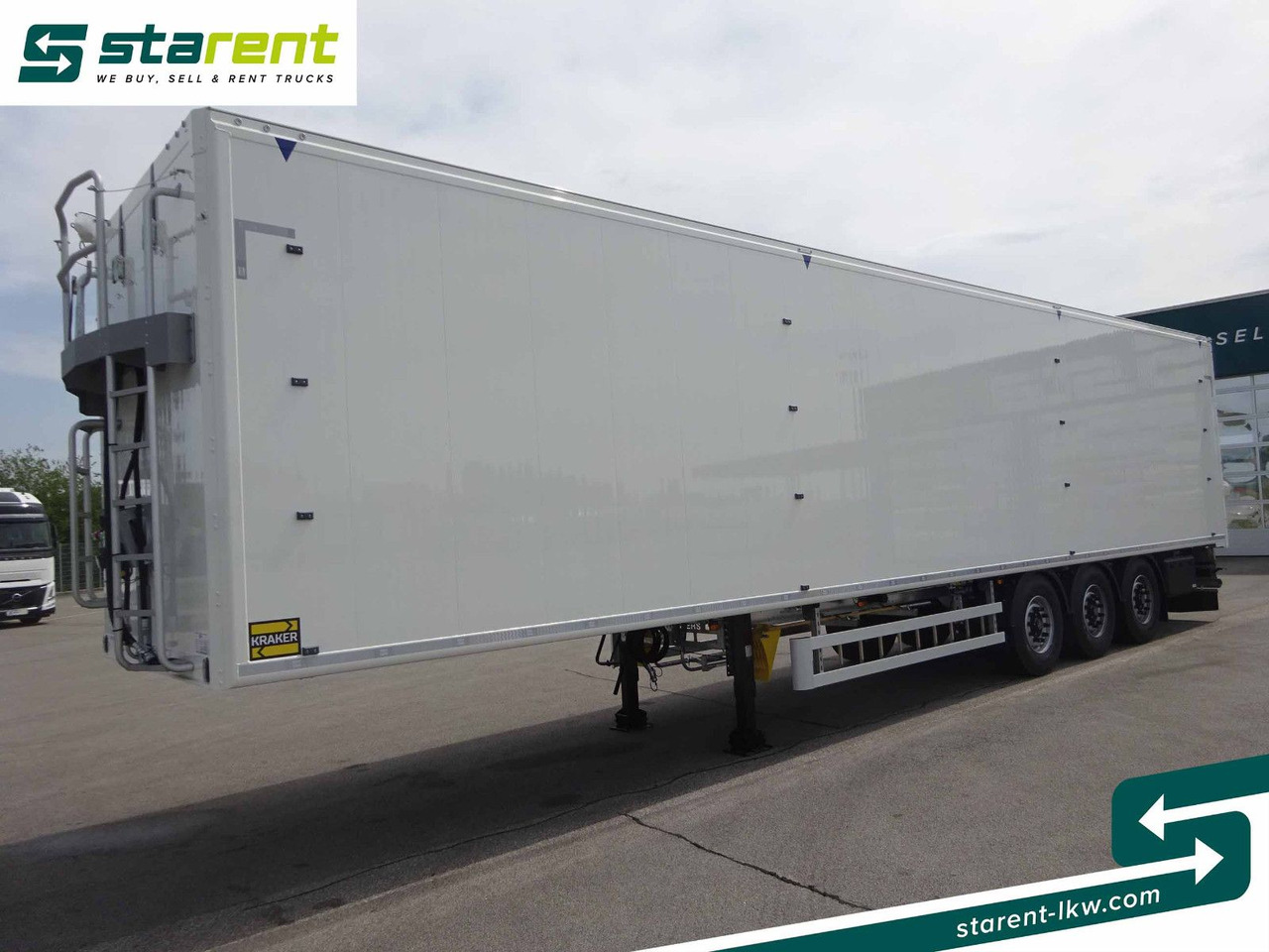 Kraker CF-Z 200ZL, 92 m³, Funkfernbedienung, BPW-Achsen - Piso movil semirremolque: foto 1 Kraker CF-Z 200ZL, 92 m³, Funkfernbedienung, BPW-Achsen - Piso movil semirremolque: foto 1