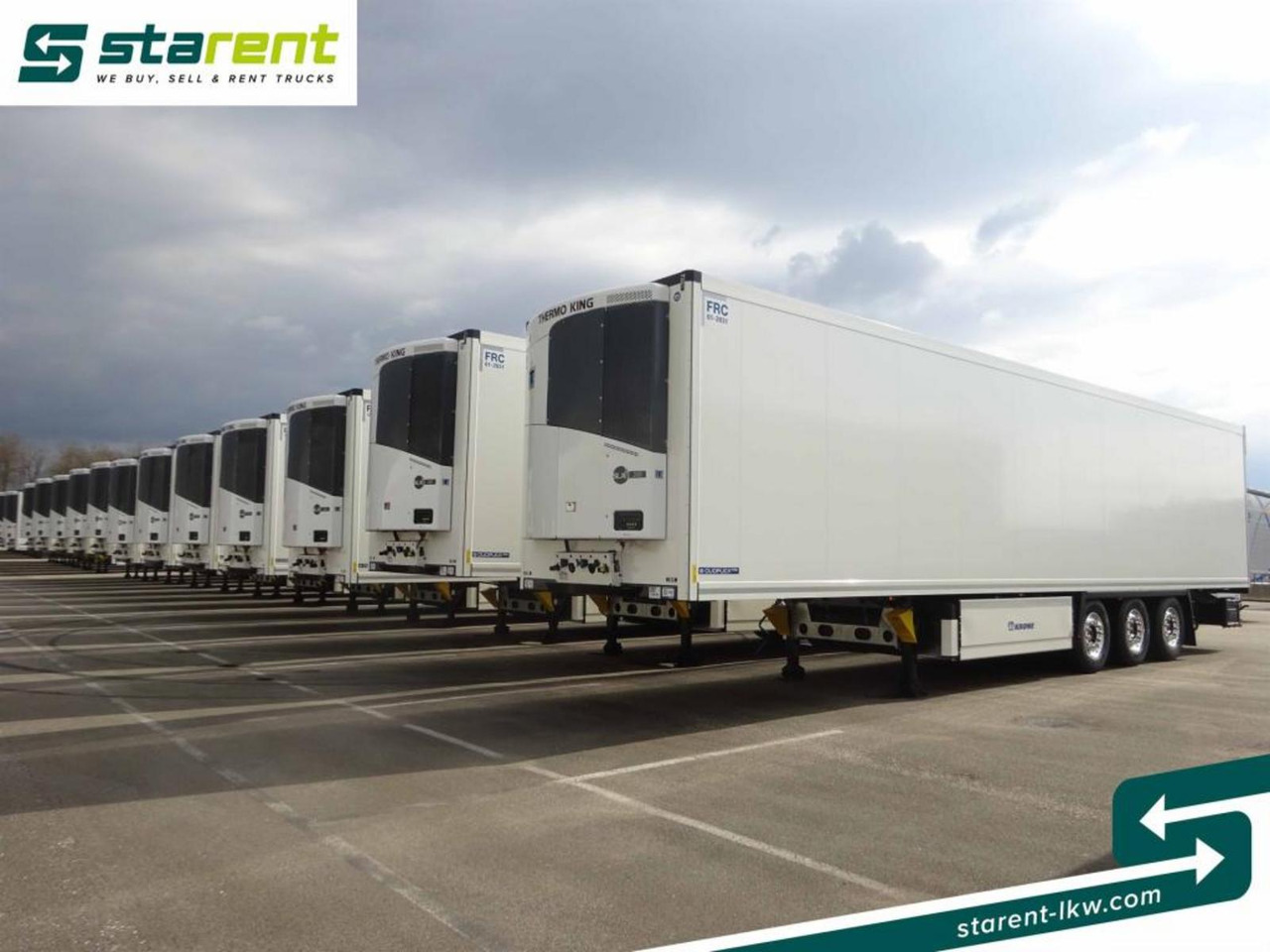 Krone Thermo King SLXi300 Alu Doppel Blumenbreit Lift-A - Frigorífico semirremolque: foto 3 Krone Thermo King SLXi300 Alu Doppel Blumenbreit Lift-A - Frigorífico semirremolque: foto 3