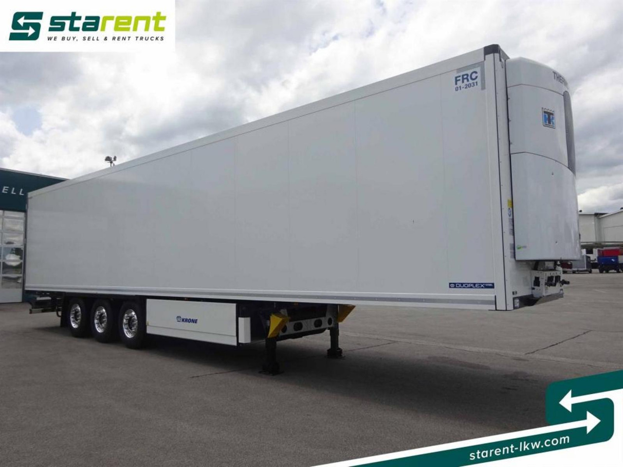 Krone Thermo King SLXi300 Alu Doppel Blumenbreit Lift-A - Frigorífico semirremolque: foto 3 Krone Thermo King SLXi300 Alu Doppel Blumenbreit Lift-A - Frigorífico semirremolque: foto 3