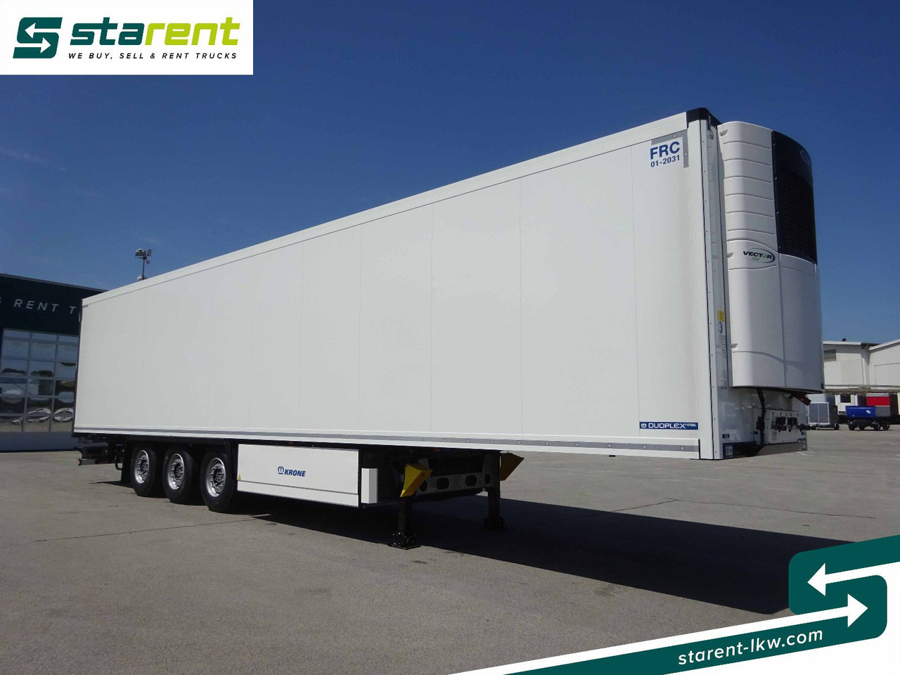 Krone Thermotrailer Carrier Vector 1550, Zurrleisten - Frigorífico semirremolque: foto 3 Krone Thermotrailer Carrier Vector 1550, Zurrleisten - Frigorífico semirremolque: foto 3