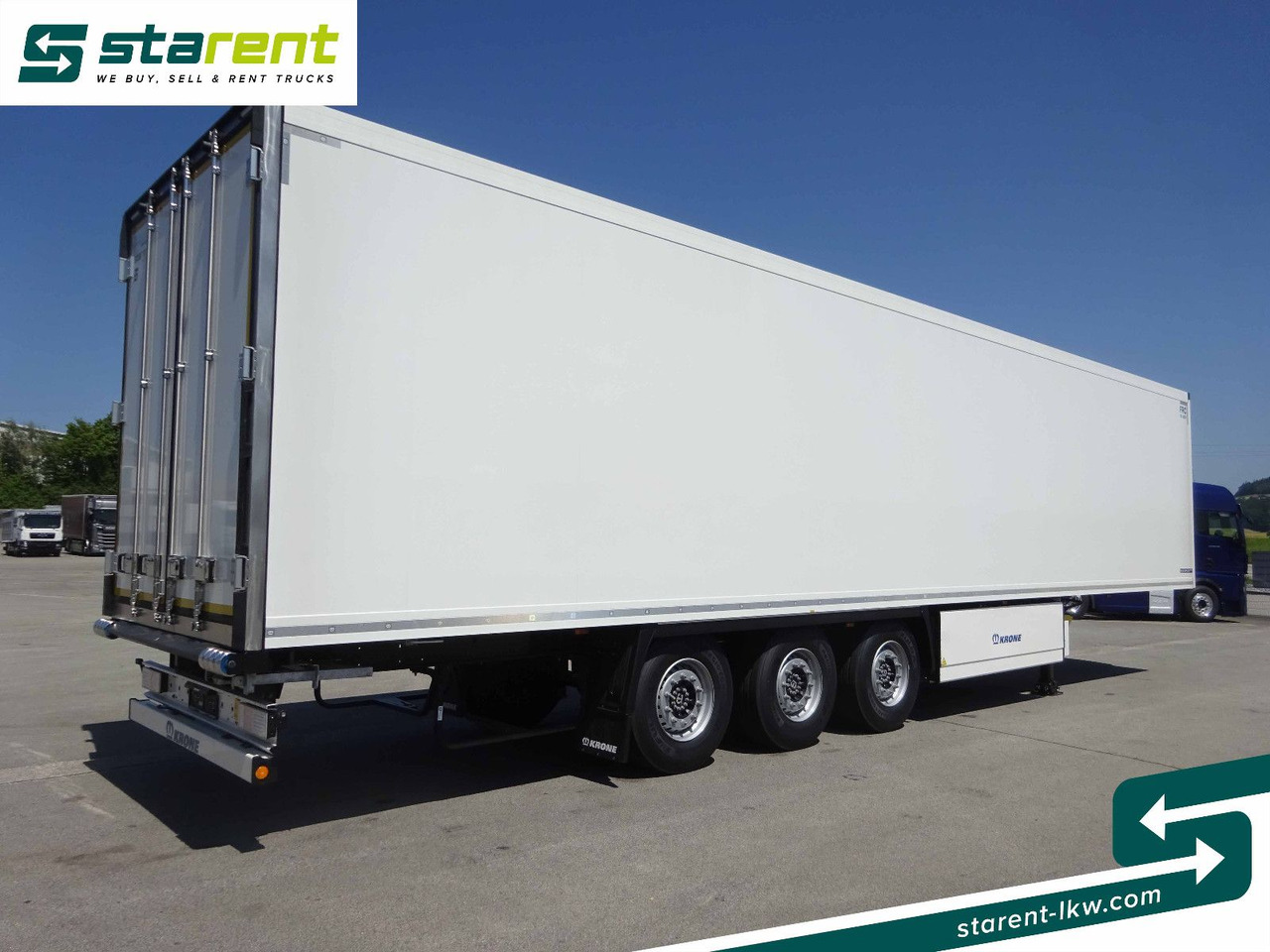 Krone Thermotrailer Carrier Vector 1550, Zurrleisten - Caja cerrada semirremolque: foto 5 Krone Thermotrailer Carrier Vector 1550, Zurrleisten - Caja cerrada semirremolque: foto 5