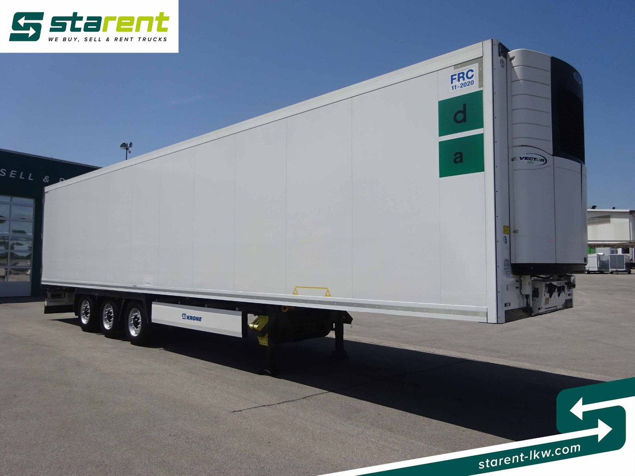 Krone Thermotrailer, Carrier Vector 1950, Doppelstock - Caja cerrada semirremolque: foto 3 Krone Thermotrailer, Carrier Vector 1950, Doppelstock - Caja cerrada semirremolque: foto 3