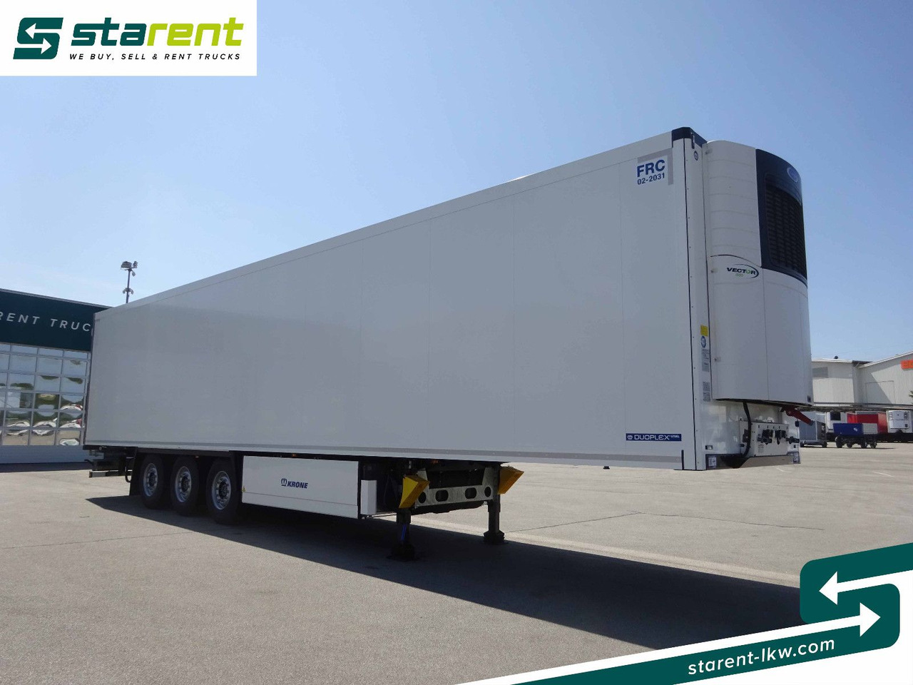Krone Tiefkühler Carrier Vector 1550, Liftachse - Caja cerrada semirremolque: foto 3 Krone Tiefkühler Carrier Vector 1550, Liftachse - Caja cerrada semirremolque: foto 3