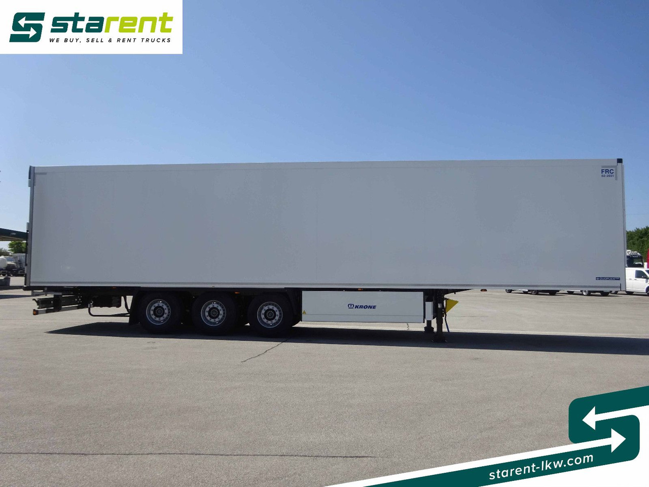 Krone Tiefkühler Carrier Vector 1550, Liftachse - Frigorífico semirremolque: foto 4 Krone Tiefkühler Carrier Vector 1550, Liftachse - Frigorífico semirremolque: foto 4
