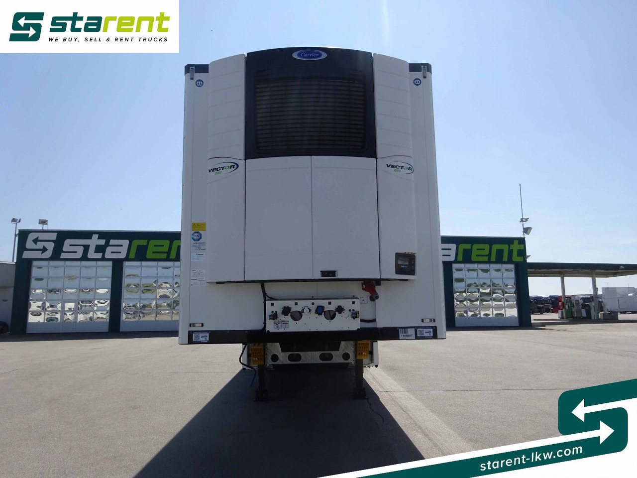 Krone Tiefkühler Carrier Vector 1550, Liftachse - Caja cerrada semirremolque: foto 2 Krone Tiefkühler Carrier Vector 1550, Liftachse - Caja cerrada semirremolque: foto 2