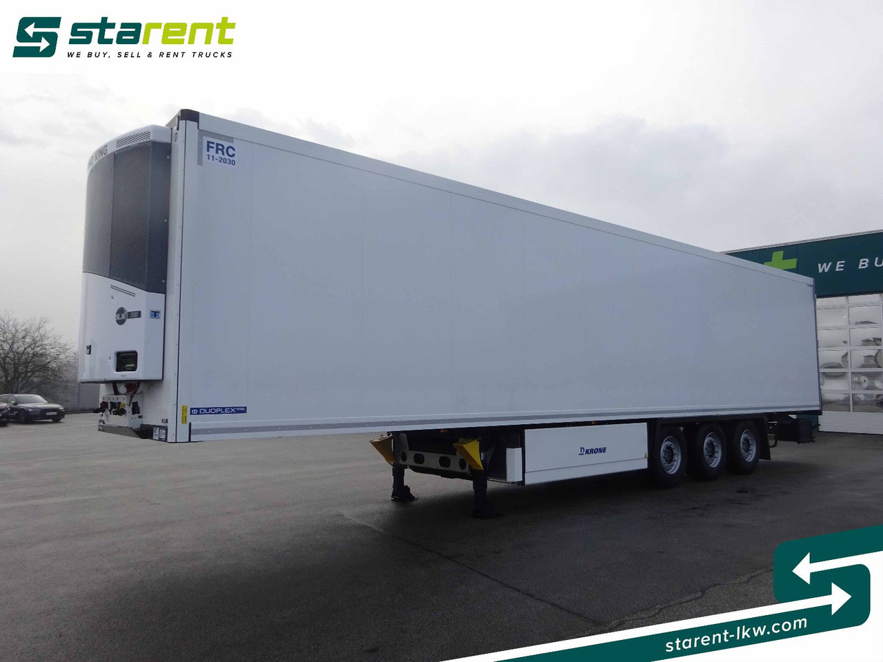 Krone Tiefkühler TK SLXi300 Doppelstock Blumenbreit - Caja cerrada semirremolque: foto 1 Krone Tiefkühler TK SLXi300 Doppelstock Blumenbreit - Caja cerrada semirremolque: foto 1