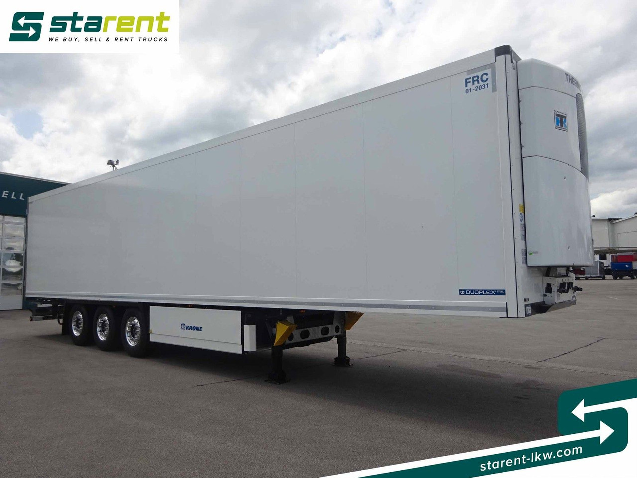 Krone Tiefkühler TK SLXi300 Doppelstock Blumenbreit - Caja cerrada semirremolque: foto 3 Krone Tiefkühler TK SLXi300 Doppelstock Blumenbreit - Caja cerrada semirremolque: foto 3
