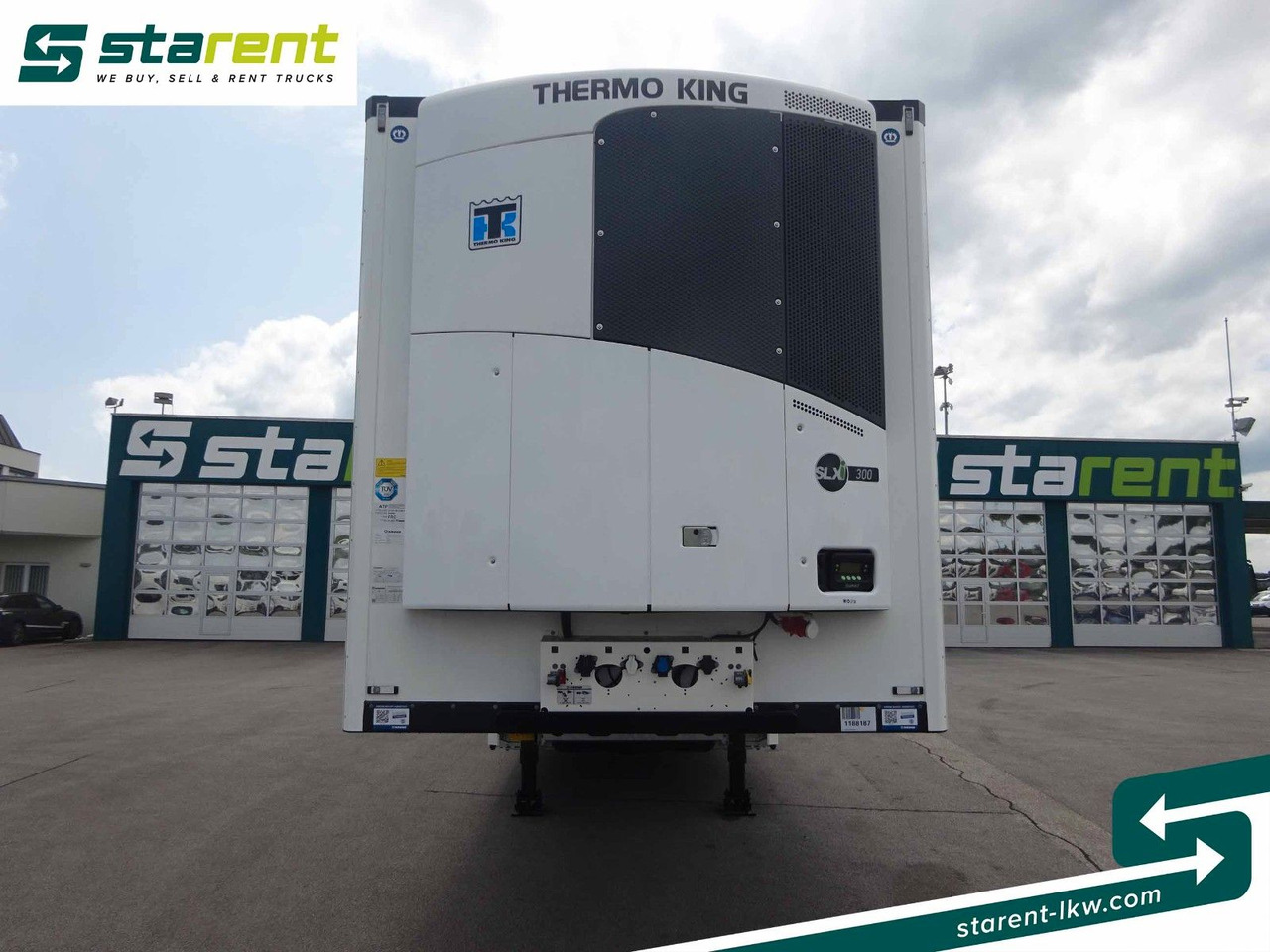 Krone Tiefkühler TK SLXi300 Doppelstock Blumenbreit - Frigorífico semirremolque: foto 2 Krone Tiefkühler TK SLXi300 Doppelstock Blumenbreit - Frigorífico semirremolque: foto 2