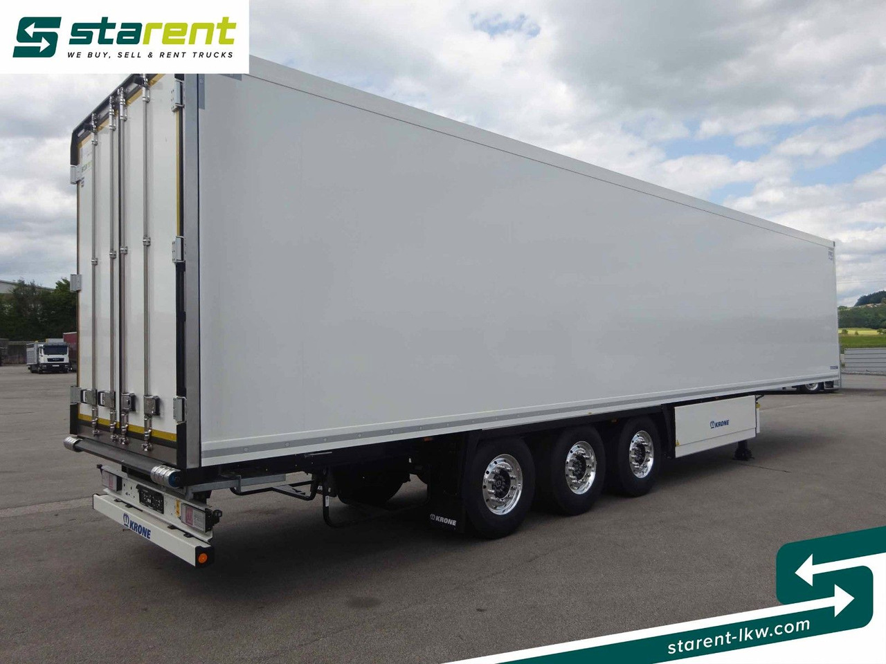 Krone Tiefkühler TK SLXi300 Doppelstock Blumenbreit - Caja cerrada semirremolque: foto 5 Krone Tiefkühler TK SLXi300 Doppelstock Blumenbreit - Caja cerrada semirremolque: foto 5