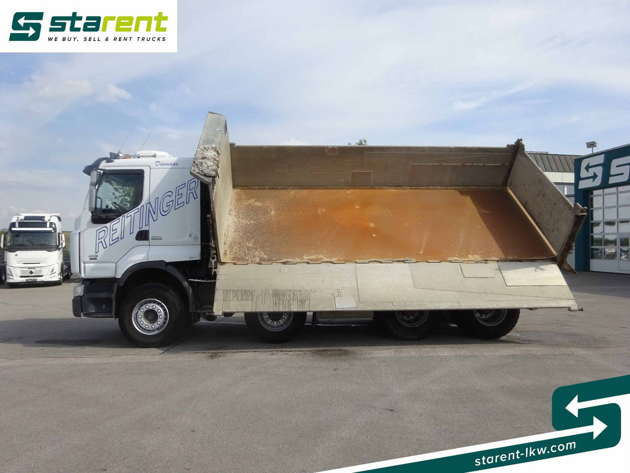 Renault Premium 450 DXi, 8x4, 3 Seitenkipper, Standklima - Volquete camión: foto 2 Renault Premium 450 DXi, 8x4, 3 Seitenkipper, Standklima - Volquete camión: foto 2