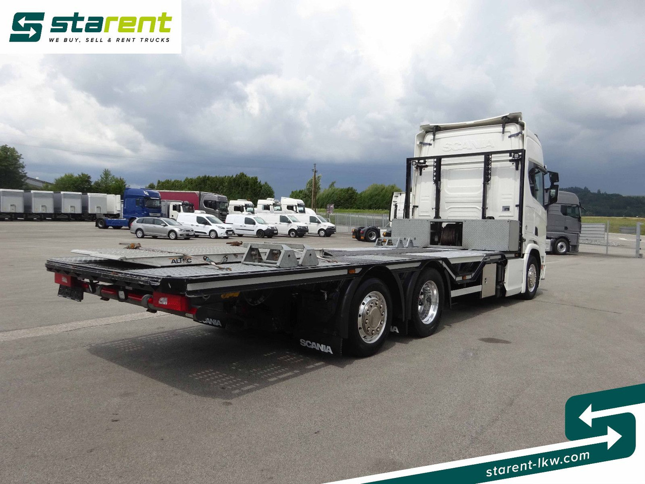 Scania R770 V8 Fahrzeugtransporter, Retarder, Seilwinde - Portavehículos camión: foto 5 Scania R770 V8 Fahrzeugtransporter, Retarder, Seilwinde - Portavehículos camión: foto 5