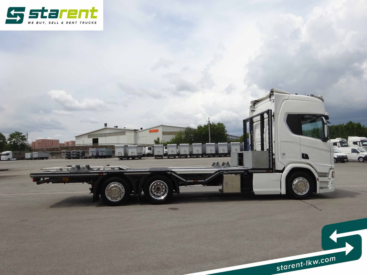 Scania R770 V8 Fahrzeugtransporter, Retarder, Seilwinde - Camión caja abierta: foto 4 Scania R770 V8 Fahrzeugtransporter, Retarder, Seilwinde - Camión caja abierta: foto 4
