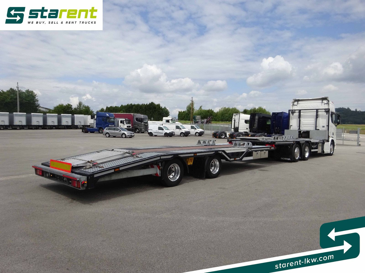 Scania R770 V8 Fahrzeugtransporter + Ziegler Anhänger - Chasis camión: foto 5 Scania R770 V8 Fahrzeugtransporter + Ziegler Anhänger - Chasis camión: foto 5