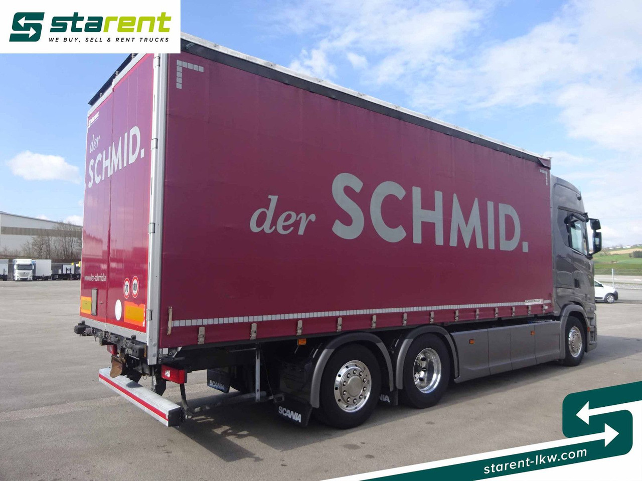 Scania S500 Planen Aufbau Schwarzmüller 6x2, Standklima - Camión lona: foto 5 Scania S500 Planen Aufbau Schwarzmüller 6x2, Standklima - Camión lona: foto 5