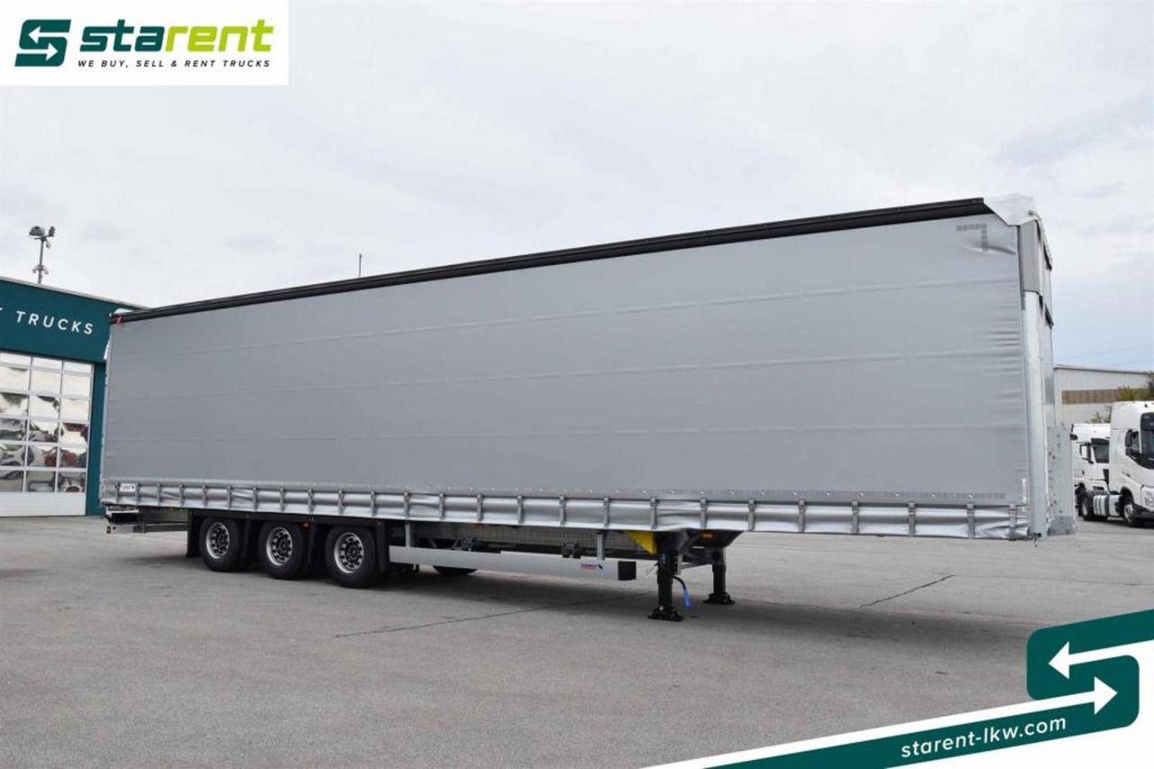Schmitz Megatrailer Hubdach Lift-A D.C. 9.5 - Zert. MIETE - Semirremolque lona: foto 3 Schmitz Megatrailer Hubdach Lift-A D.C. 9.5 - Zert. MIETE - Semirremolque lona: foto 3