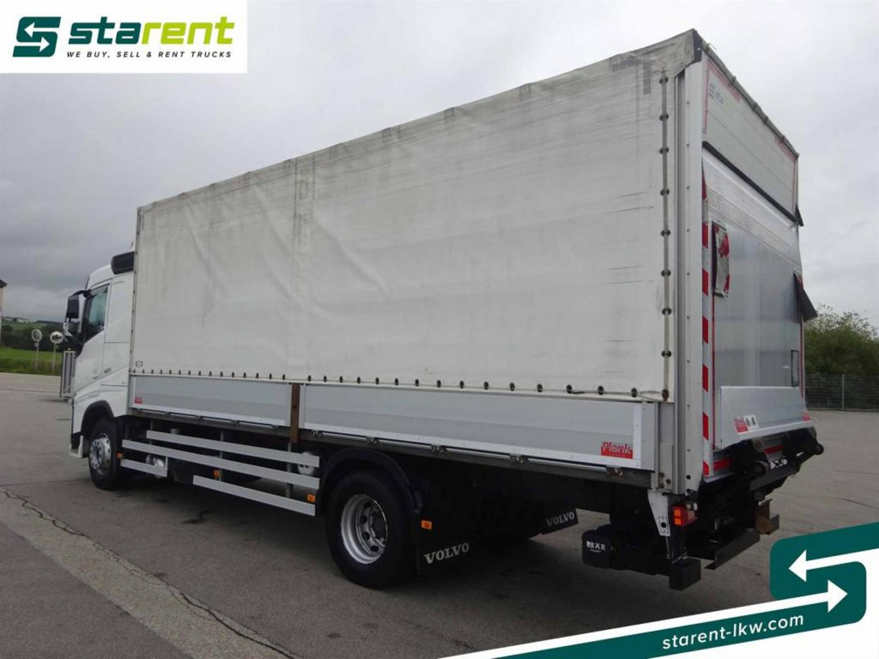 Camión lona Volvo FH 420 Planenaufbau LBW 2000Kg Kamera Bett: foto 7
