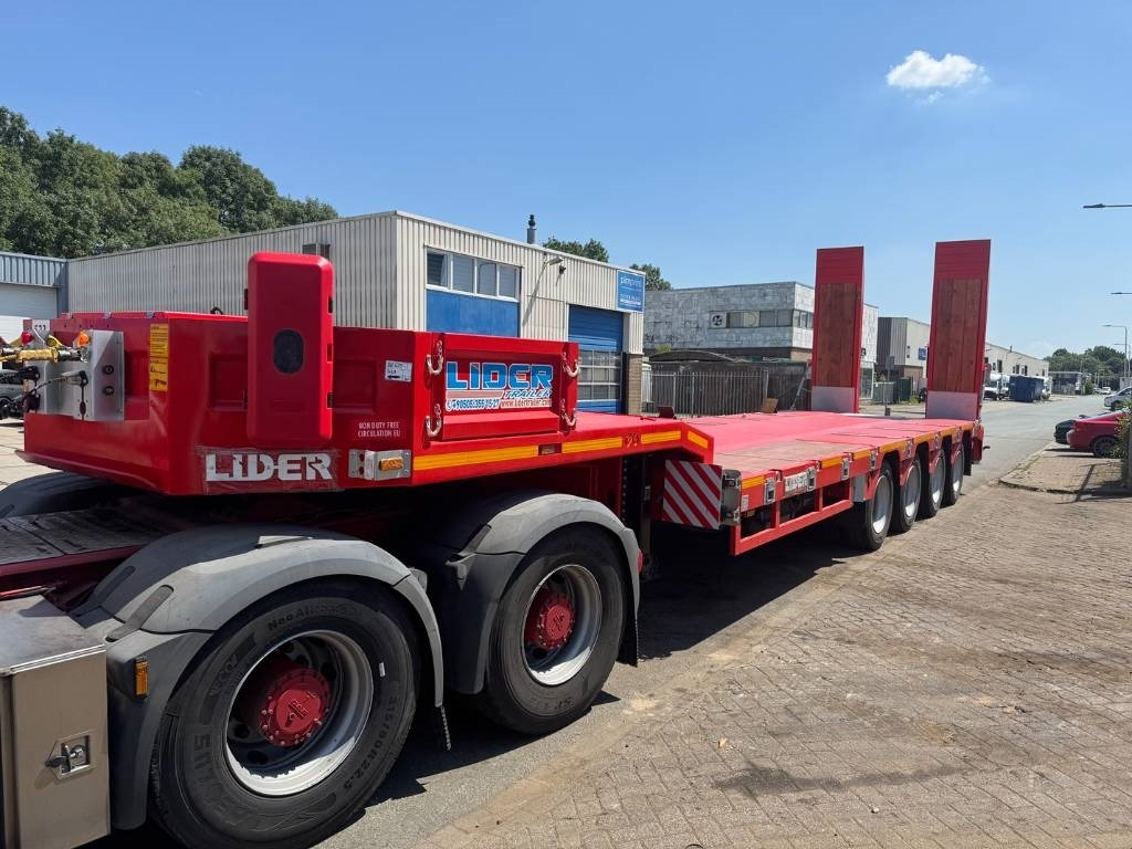 Lider LD07 Low Bed 4 Axle Full Spring 86 Ton Load - Góndola rebajadas semirremolque: foto 1 Lider LD07 Low Bed 4 Axle Full Spring 86 Ton Load - Góndola rebajadas semirremolque: foto 1