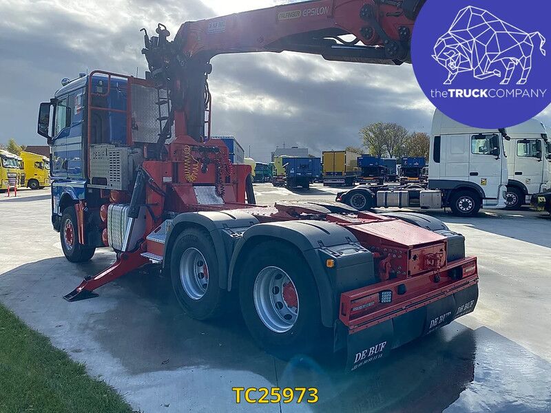 Cabeza tractora MAN TGX 33.640 + PALFINGER EPSILON CRANE S300L83: foto 9