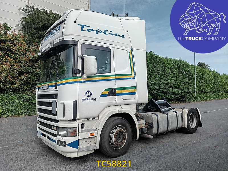Cabeza tractora Scania 124 420: foto 1