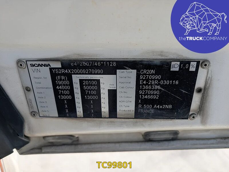 Cabeza tractora Scania R 500: foto 11 Cabeza tractora Scania R 500: foto 11