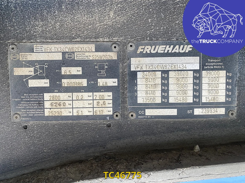 Fruehauf - Semirremolque lona: foto 2 Fruehauf - Semirremolque lona: foto 2