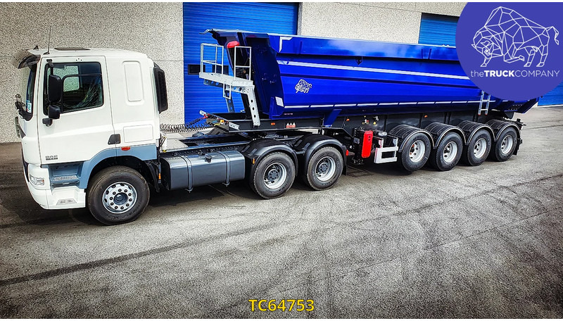 Hoet Trailers 4 axle - Volquete semirremolque: foto 1 Hoet Trailers 4 axle - Volquete semirremolque: foto 1