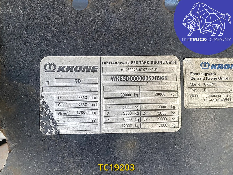 Krone Textile - Caja cerrada semirremolque: foto 2 Krone Textile - Caja cerrada semirremolque: foto 2