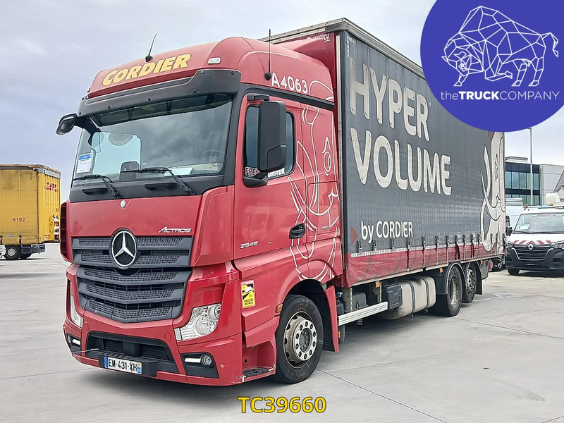 Mercedes-Benz Actros - Camión lona: foto 1 Mercedes-Benz Actros - Camión lona: foto 1