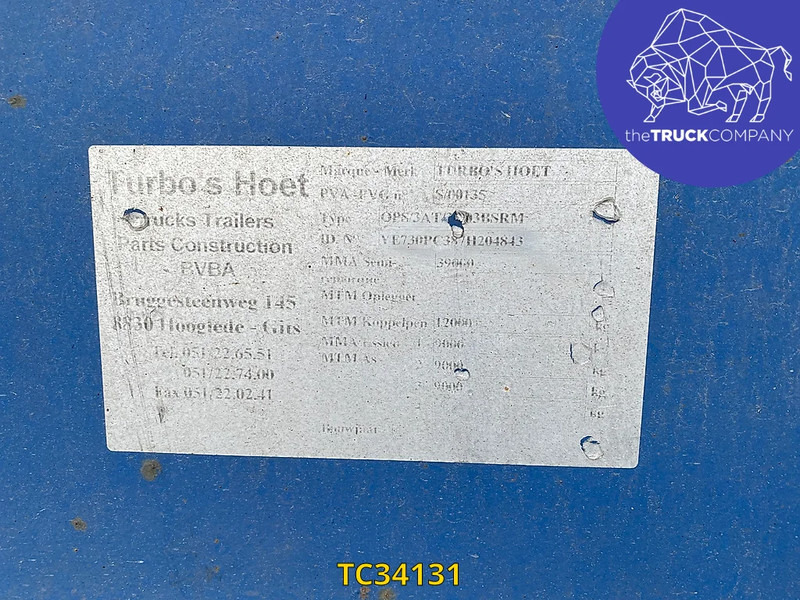 TURBOS HOET - Portacontenedore/ Intercambiable semirremolque: foto 2 TURBOS HOET - Portacontenedore/ Intercambiable semirremolque: foto 2