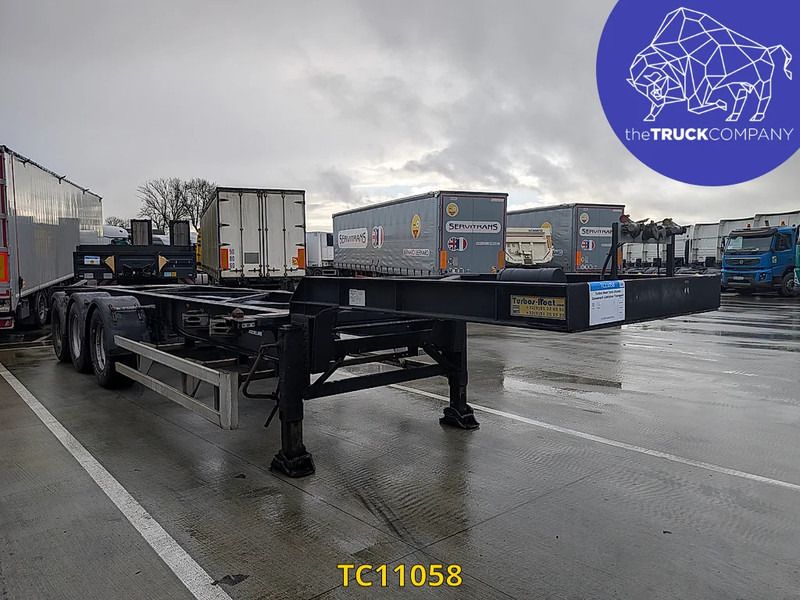 TURBOS HOET Tank chassis Gooseneck - Portacontenedore/ Intercambiable semirremolque: foto 1 TURBOS HOET Tank chassis Gooseneck - Portacontenedore/ Intercambiable semirremolque: foto 1