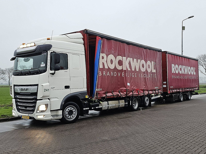 DAF XF 450 FAN 6X2 STEERAXLE - Camión lona: foto 2 DAF XF 450 FAN 6X2 STEERAXLE - Camión lona: foto 2