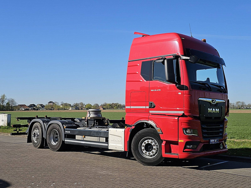 MAN 26.470 TGX GX 6X2-4 STEER AXLE - Portacontenedore/ Intercambiable camión: foto 5 MAN 26.470 TGX GX 6X2-4 STEER AXLE - Portacontenedore/ Intercambiable camión: foto 5