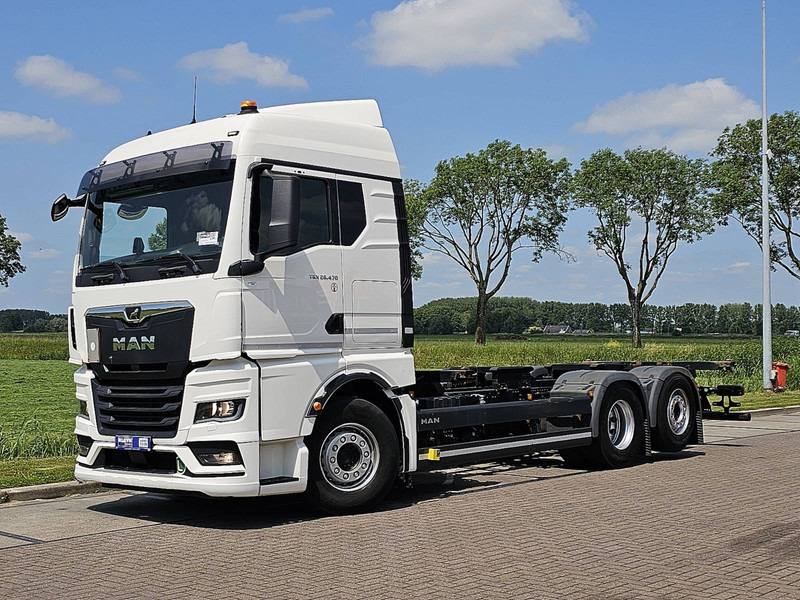 MAN 26.470 TGX TG3 6X2-4 STEERAXLE - Portacontenedore/ Intercambiable camión: foto 2 MAN 26.470 TGX TG3 6X2-4 STEERAXLE - Portacontenedore/ Intercambiable camión: foto 2