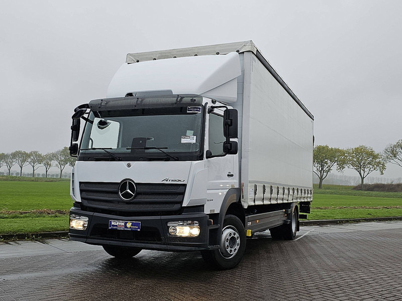 Mercedes-Benz ATEGO 1224 AHK,Edscha,Dautel - Camión lona: foto 1 Mercedes-Benz ATEGO 1224 AHK,Edscha,Dautel - Camión lona: foto 1