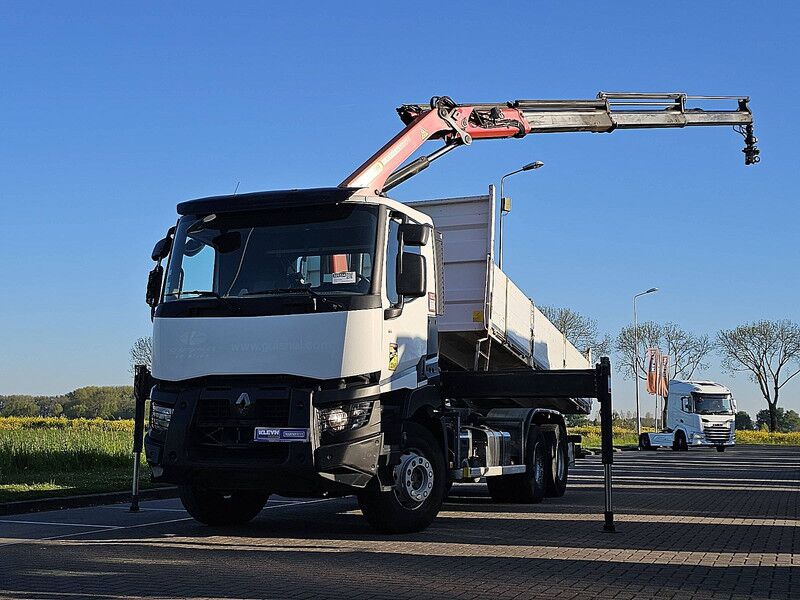 Renault K 380 PK17000/3 - Volquete camión, Camión grúa: foto 1 Renault K 380 PK17000/3 - Volquete camión, Camión grúa: foto 1