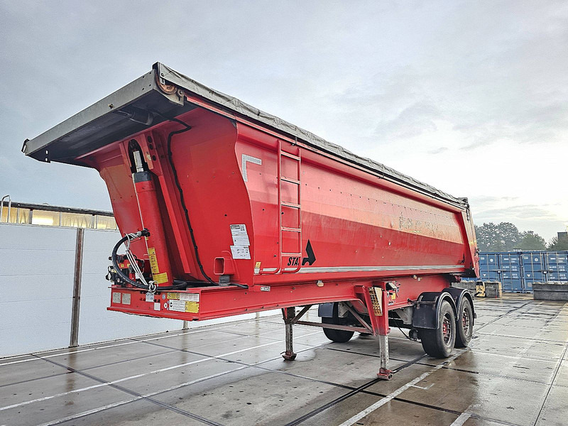 Stas SA232K ALU 2 AXLE DISC BRAKES - Volquete semirremolque: foto 1 Stas SA232K ALU 2 AXLE DISC BRAKES - Volquete semirremolque: foto 1