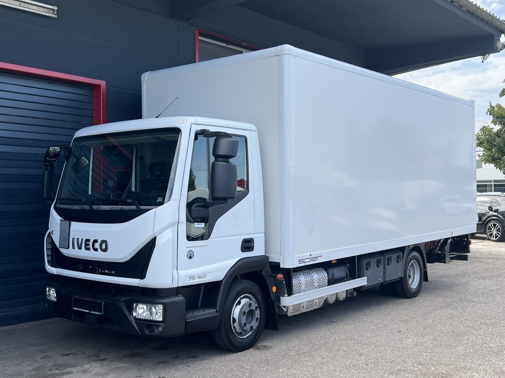 Iveco EuroCargo ML75E16 Klima 6,05m Koffer+LBW 29.'tkm - Furgoneta: foto 1 Iveco EuroCargo ML75E16 Klima 6,05m Koffer+LBW 29.'tkm - Furgoneta: foto 1