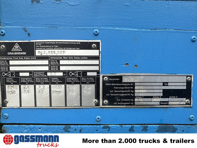 2-Achs Pritschenanhänger - Remolque plataforma/ Caja abierta: foto 3 2-Achs Pritschenanhänger - Remolque plataforma/ Caja abierta: foto 3