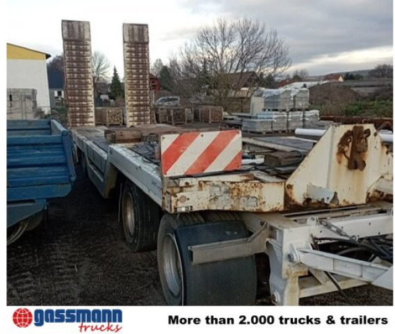 AT 400, Verbr. auf 3m, Radmulden, hydr. Rampen - Góndola rebajadas remolque: foto 3 AT 400, Verbr. auf 3m, Radmulden, hydr. Rampen - Góndola rebajadas remolque: foto 3