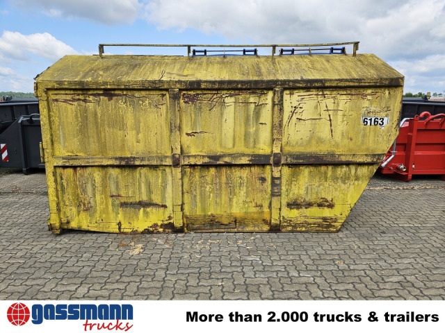 Absetzcontainer ca. 15m³ geschlossen mit Deckel - Contenedor de cadenas: foto 2 Absetzcontainer ca. 15m³ geschlossen mit Deckel - Contenedor de cadenas: foto 2