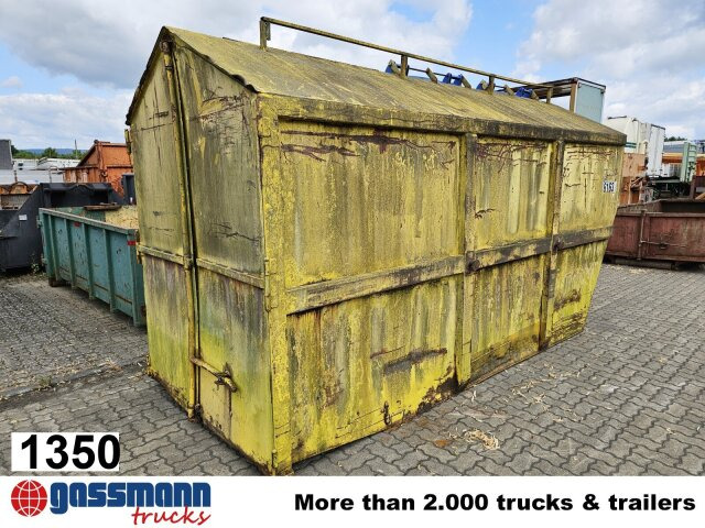 Absetzcontainer ca. 15m³ geschlossen mit Deckel - Contenedor de cadenas: foto 1 Absetzcontainer ca. 15m³ geschlossen mit Deckel - Contenedor de cadenas: foto 1