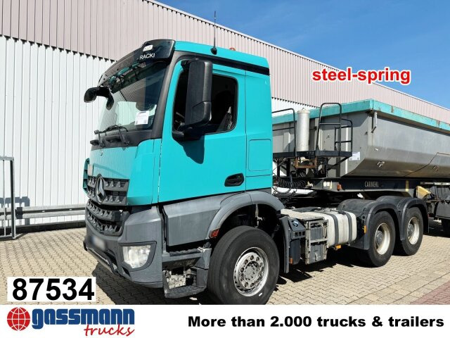 Mercedes-Benz Arocs 3343 S 6x4, Full Steel, 3x Vorhanden! - Cabeza tractora: foto 1 Mercedes-Benz Arocs 3343 S 6x4, Full Steel, 3x Vorhanden! - Cabeza tractora: foto 1