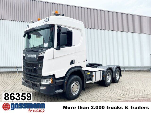 Scania R 580 6x4, V8-Motor, Kipphydraulik, Retarder, - Cabeza tractora: foto 1 Scania R 580 6x4, V8-Motor, Kipphydraulik, Retarder, - Cabeza tractora: foto 1