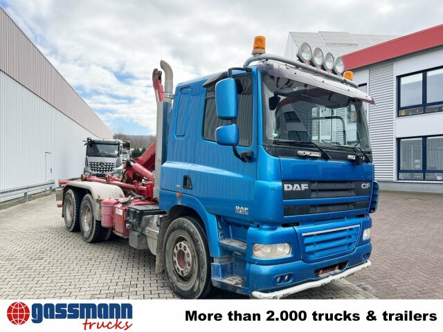 DAF AT 85.460 6x4, Abrollkipper Palfinger T20 - Multibasculante camión, Camión grúa: foto 4 DAF AT 85.460 6x4, Abrollkipper Palfinger T20 - Multibasculante camión, Camión grúa: foto 4
