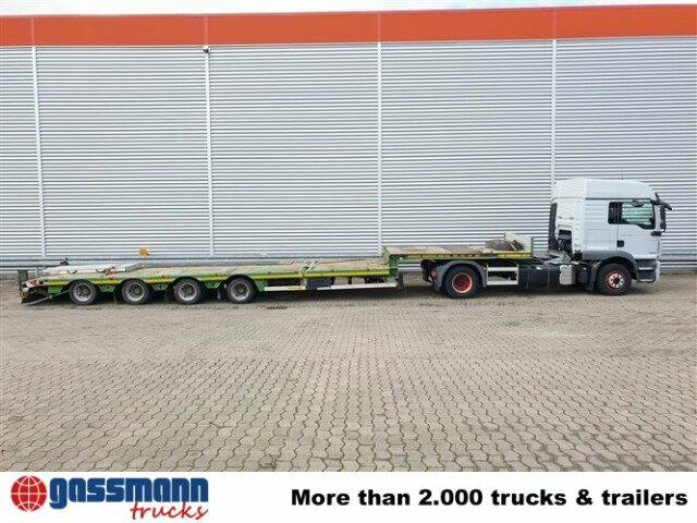 Faymonville STN-4AX, Ausziehbar auf 16,8m, 2x Lenkachse - Góndola rebajadas semirremolque: foto 2 Faymonville STN-4AX, Ausziehbar auf 16,8m, 2x Lenkachse - Góndola rebajadas semirremolque: foto 2