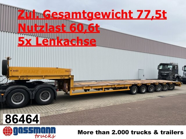 Goldhofer STZ-L6-62/80, 5x Lenkachse - Góndola rebajadas semirremolque: foto 1 Goldhofer STZ-L6-62/80, 5x Lenkachse - Góndola rebajadas semirremolque: foto 1