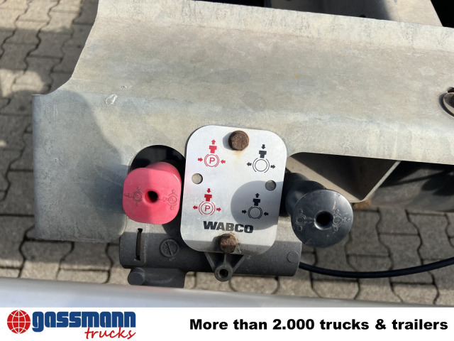 Hüffermann HSA 18.70 L Schlittenabroller - Remolque multilift/ Portacontenedores de cadenas: foto 2 Hüffermann HSA 18.70 L Schlittenabroller - Remolque multilift/ Portacontenedores de cadenas: foto 2