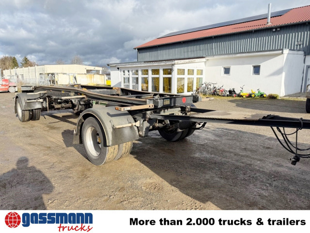 Hüffermann HSA 18.70 Schlittenabroller - Remolque multilift/ Portacontenedores de cadenas: foto 2 Hüffermann HSA 18.70 Schlittenabroller - Remolque multilift/ Portacontenedores de cadenas: foto 2