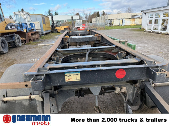 Hüffermann HSA 18.70 Schlittenabroller - Remolque multilift/ Portacontenedores de cadenas: foto 5 Hüffermann HSA 18.70 Schlittenabroller - Remolque multilift/ Portacontenedores de cadenas: foto 5