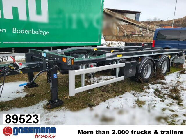 Hüffermann HTAR 18.70 LS - Remolque multilift/ Portacontenedores de cadenas: foto 1 Hüffermann HTAR 18.70 LS - Remolque multilift/ Portacontenedores de cadenas: foto 1